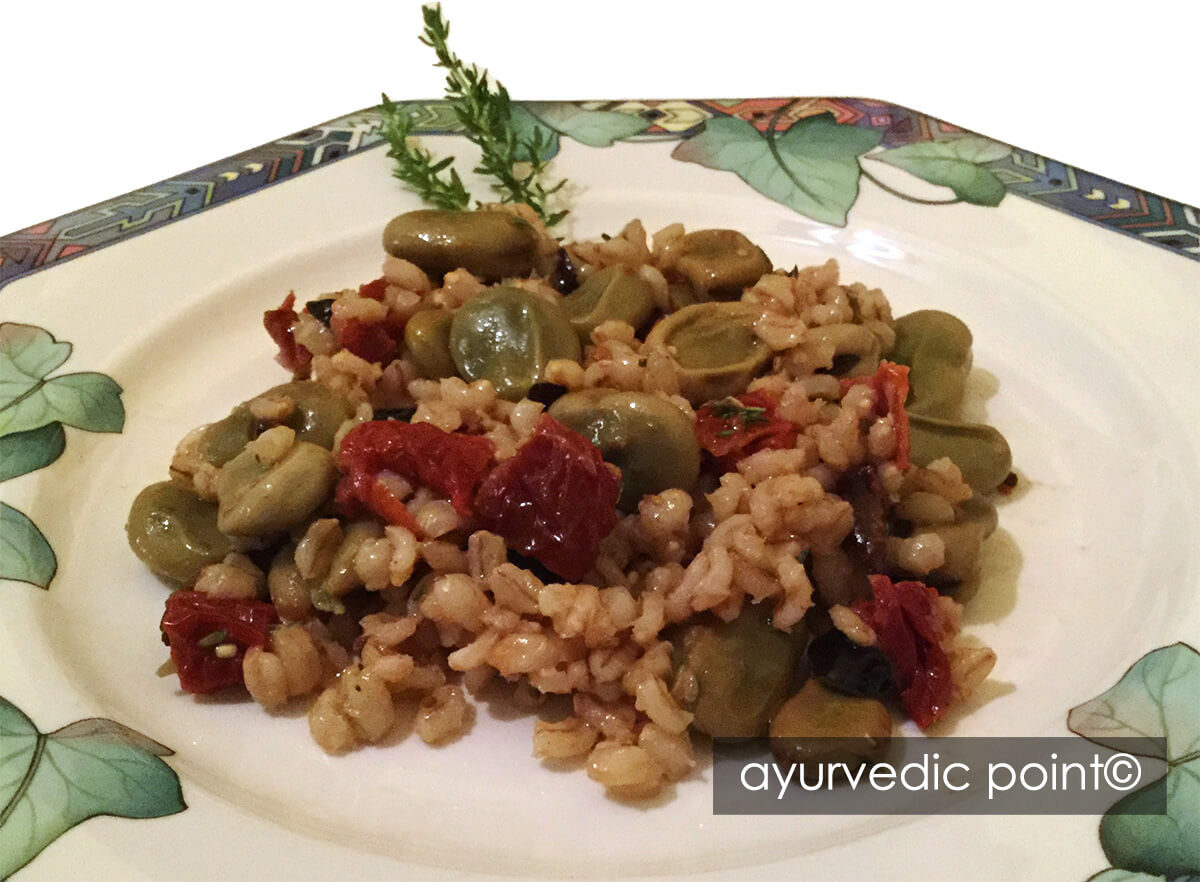 Insalata D'Orzo Alle Fave | Ayurvedic Point©, Milano