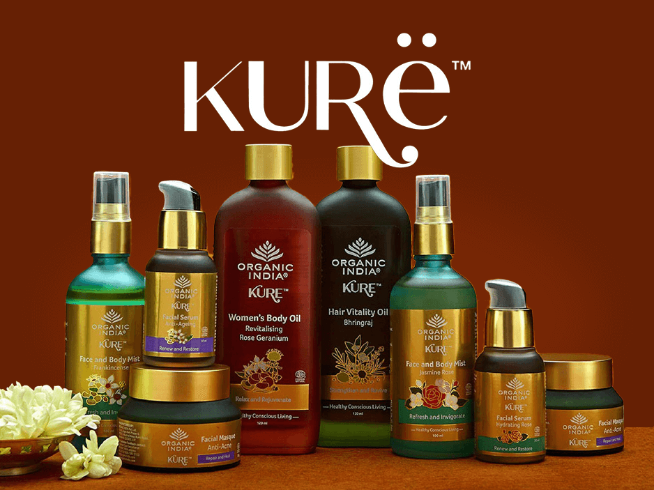 Kurë By Organic India - Prodotti Ayurvedici per la bellezza e la cura del corpo | Ayurvedic Point©, Milano