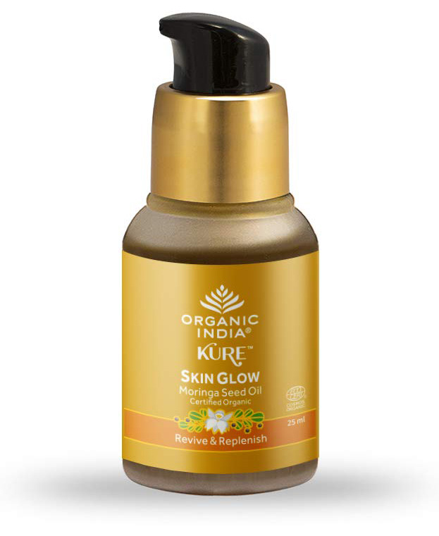 Olio di Moringa Skin Glow - Kurë by Organic India | Ayurvedic Point©, Milano