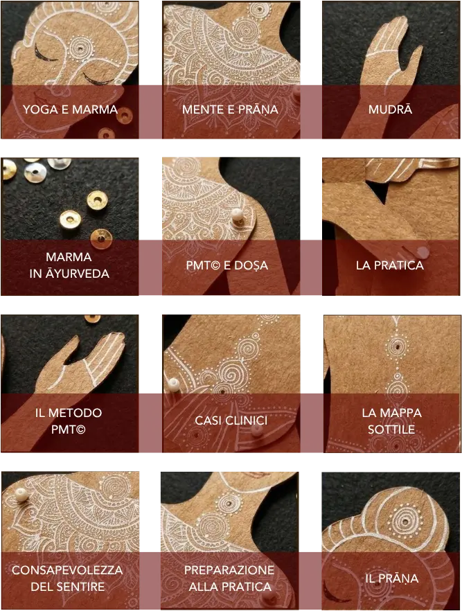 Corso PMT - Prana Marma Therapy: Mosaico degli Argomenti | Ayurvedic Point©, Milano