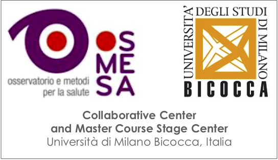 Logo Milano Bicocca OsMeSa, di cui Ayurvedic Point è Collaborative Center and Master Course Stage Center