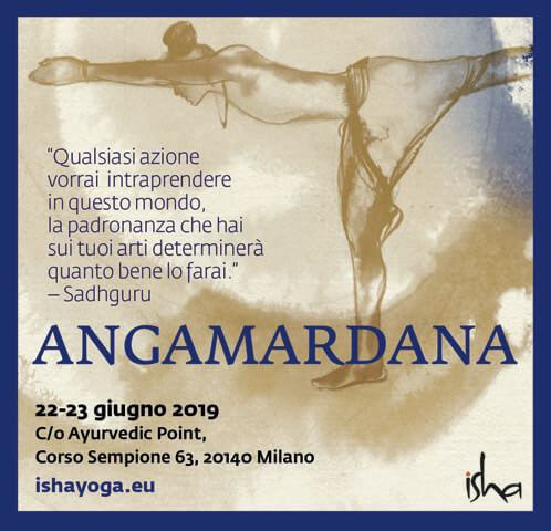 Workshop Yoga Angamardana Isha Hatha Yoga 22 E 23 Giugno 19