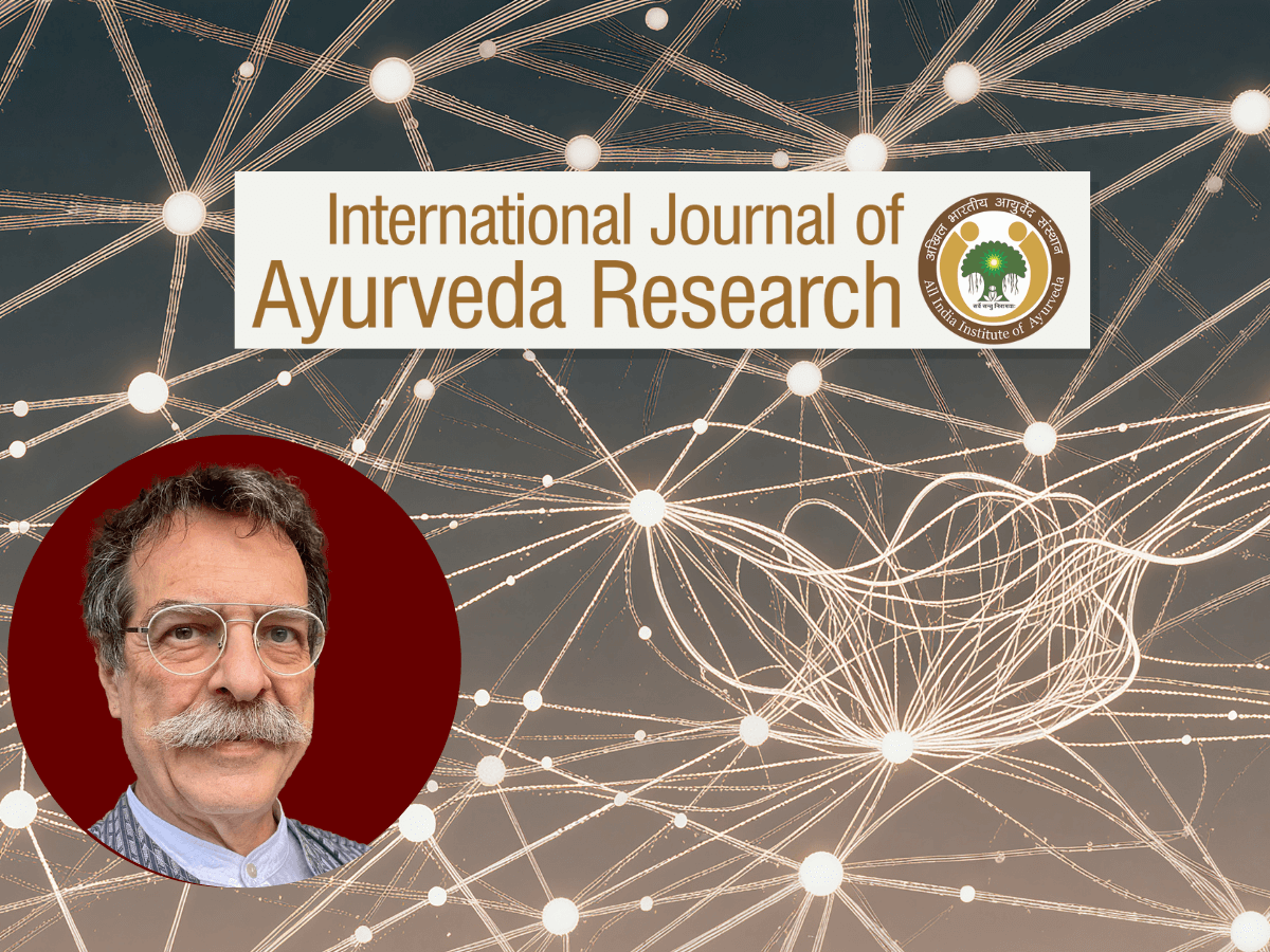 Articolo del dr. Morandi su Journal of Ayurveda Research | Ayurvedic Point©, Milano