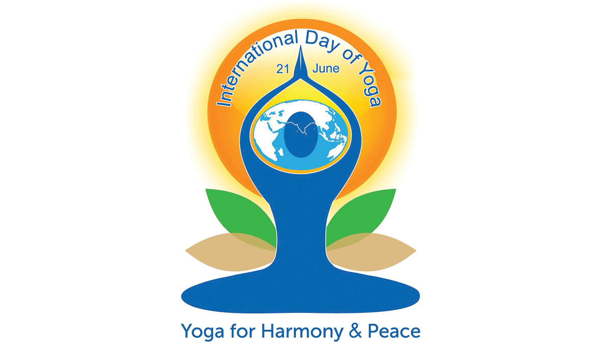 Logo della giornata internazionale dello Yoga