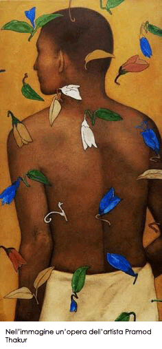 Quadro di Pramod Thakur Nell'immagine un'opera di Pramod Thakur