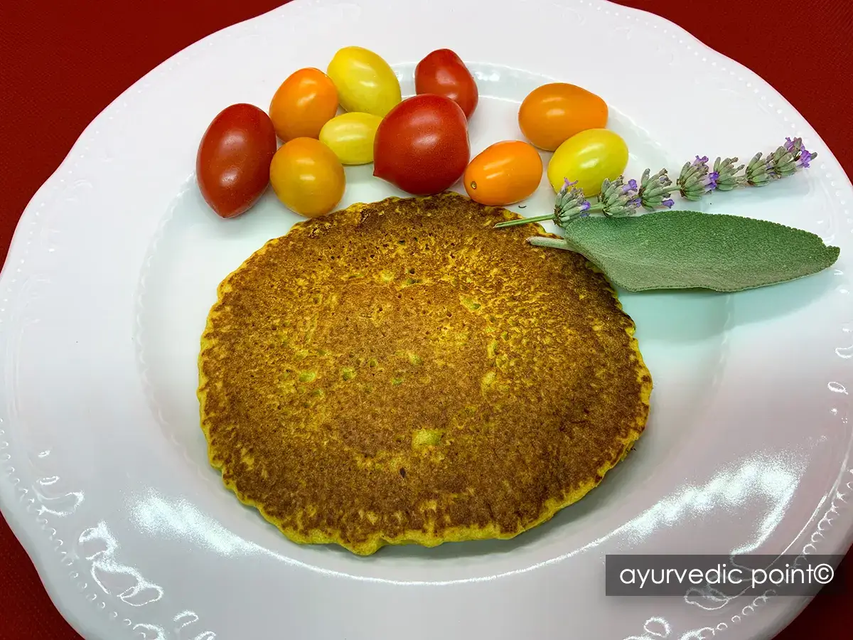 Pancakes Vegani Speziati - Ricetta Ayurvedica | Ayurvedic Point©, Milano