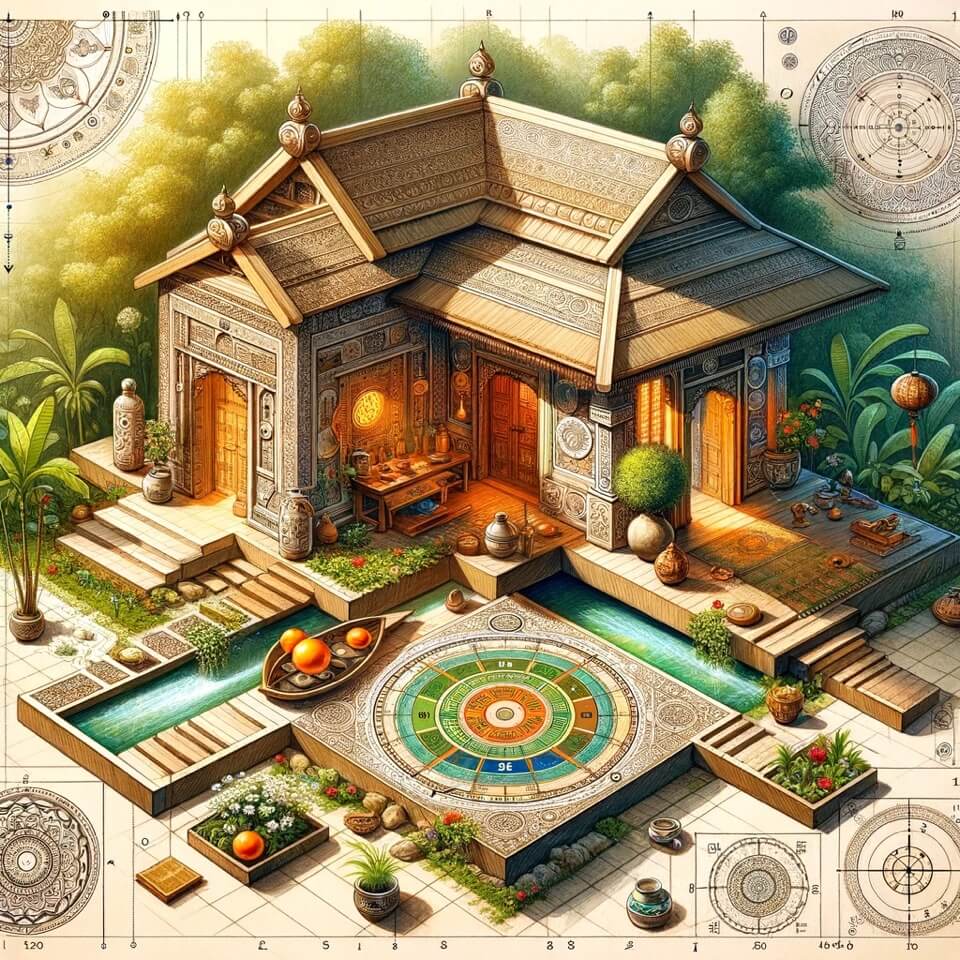 esempio di Vāstuśāstra: l'Antica Saggezza dell'Architettura Indiana | Ayurvedic Point©, Milano