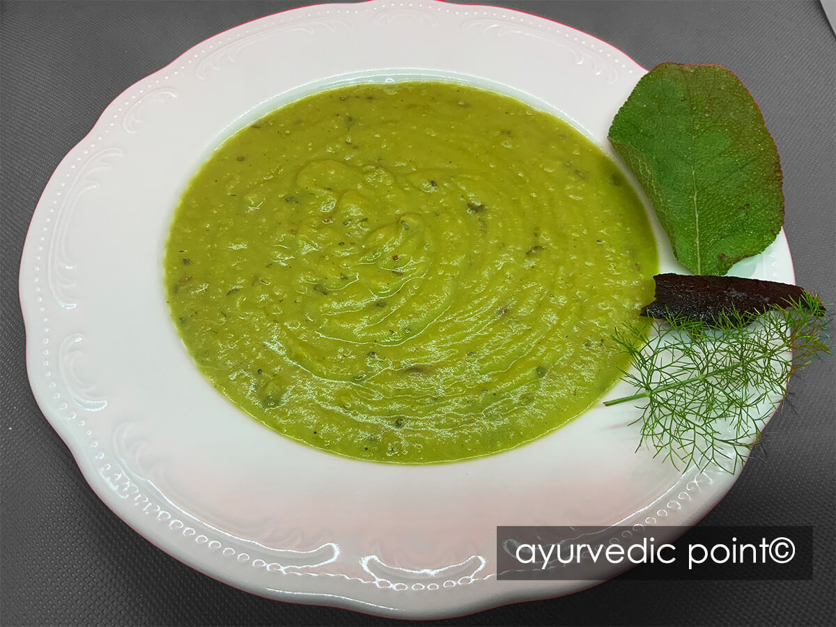 Vellutata Di Piselli - Ricetta Ayurvedica | Ayurvedic Point©, Milano