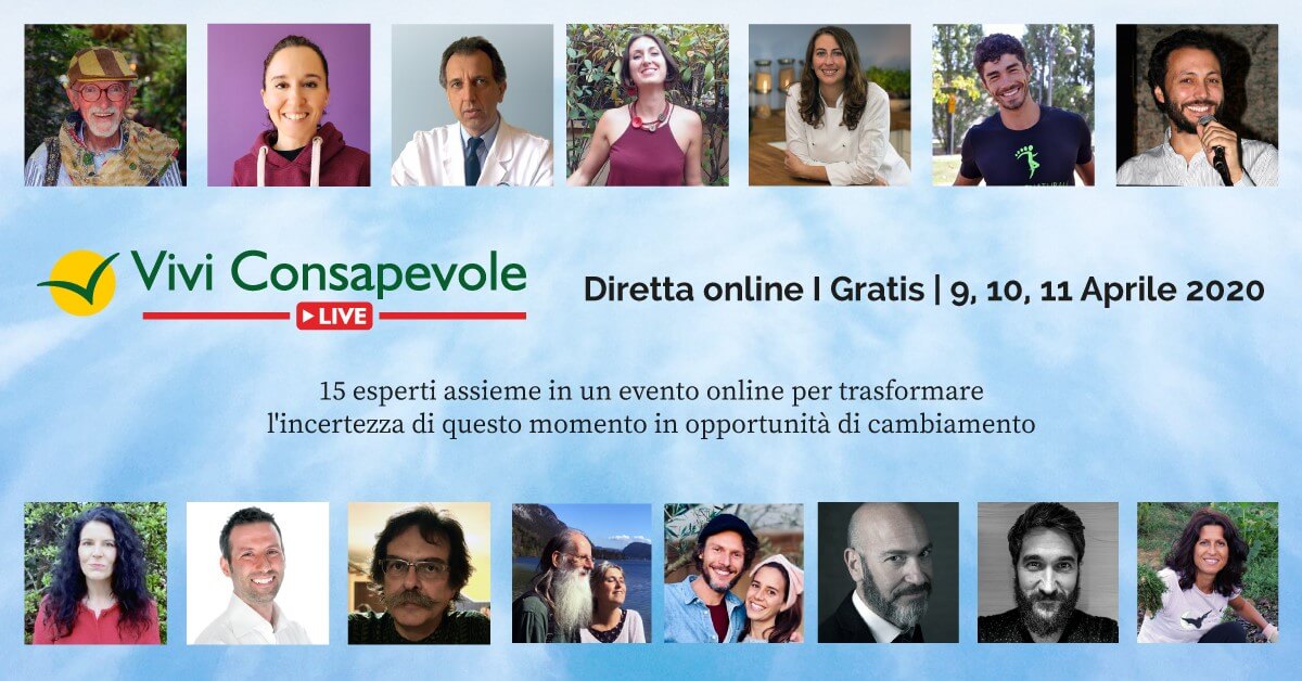 I relatori di "Vivi Consapevole live", vedi le registrazioni
