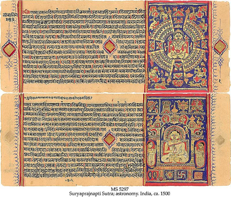 Il Suryaprajnapati Sutra, un esempio di Prakrito | Ayurvedic Point©, Milano