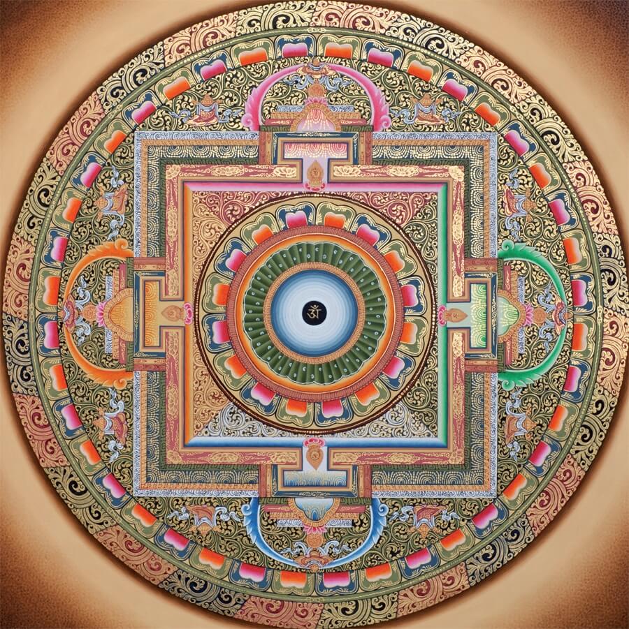 Un mandala - La Meditazione E La Mente | Ayurvedic Point©, Scuola di Āyurveda