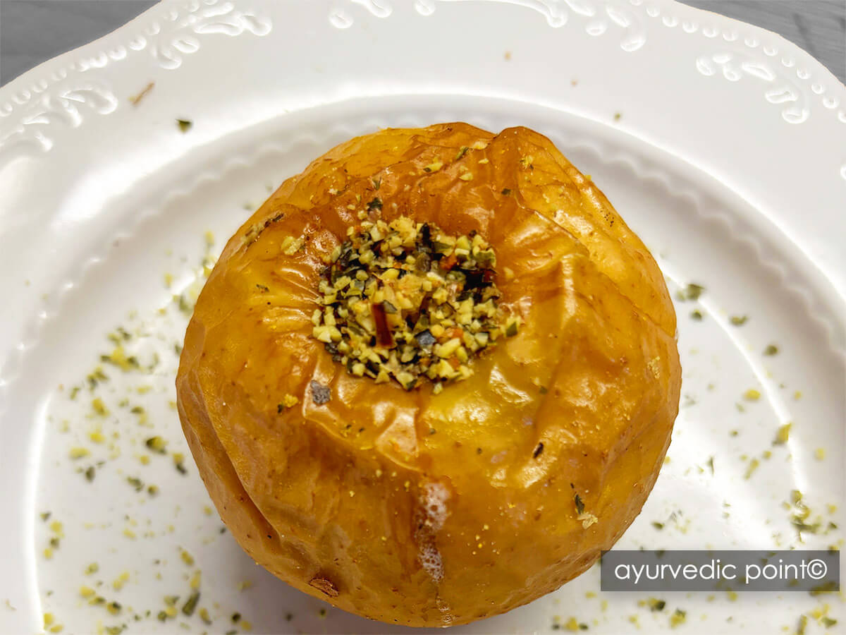 Mele Ripiene Al Forno - Ricetta Ayurvedica Vegetariana